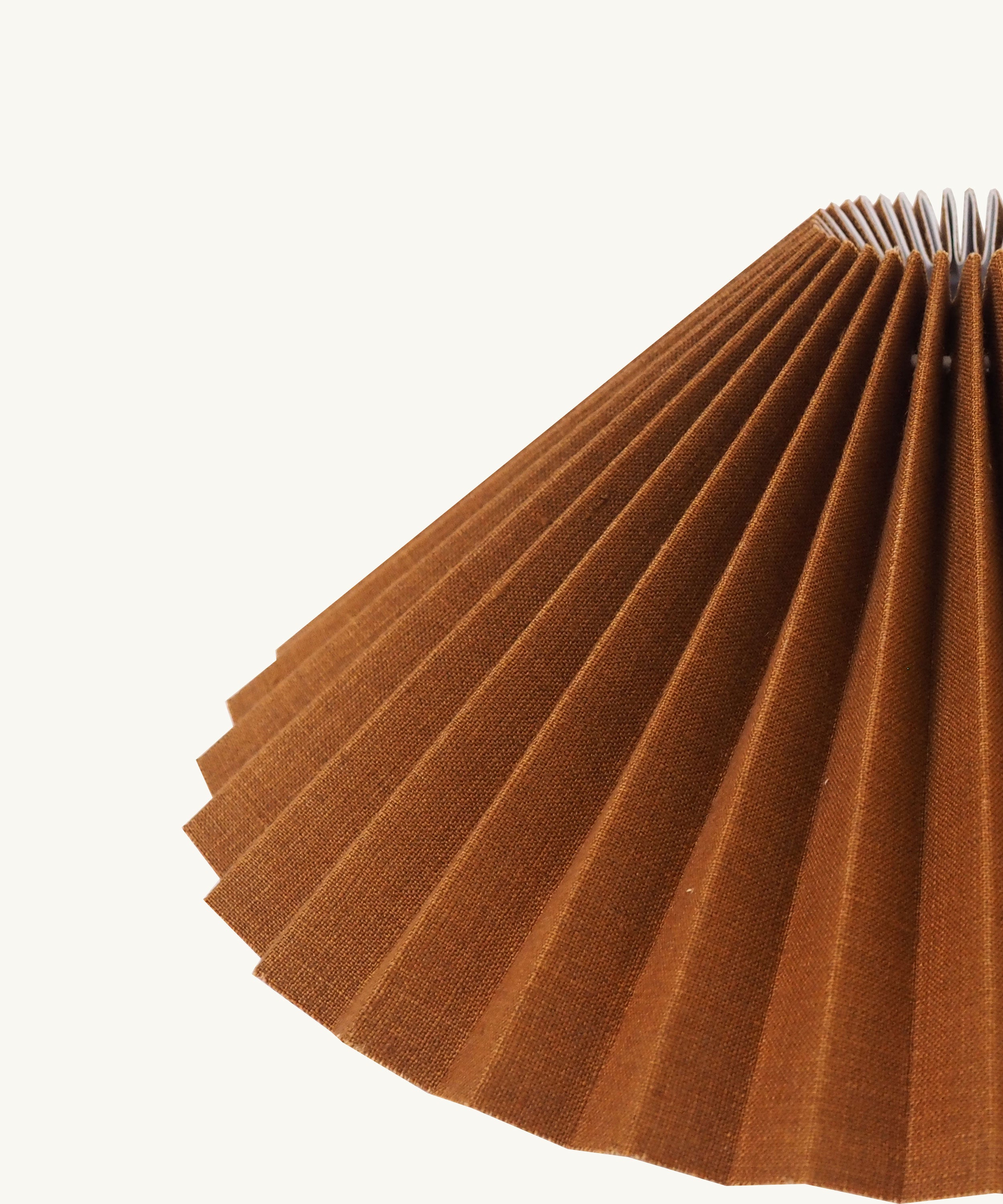 Nut Pleated Lampshade
