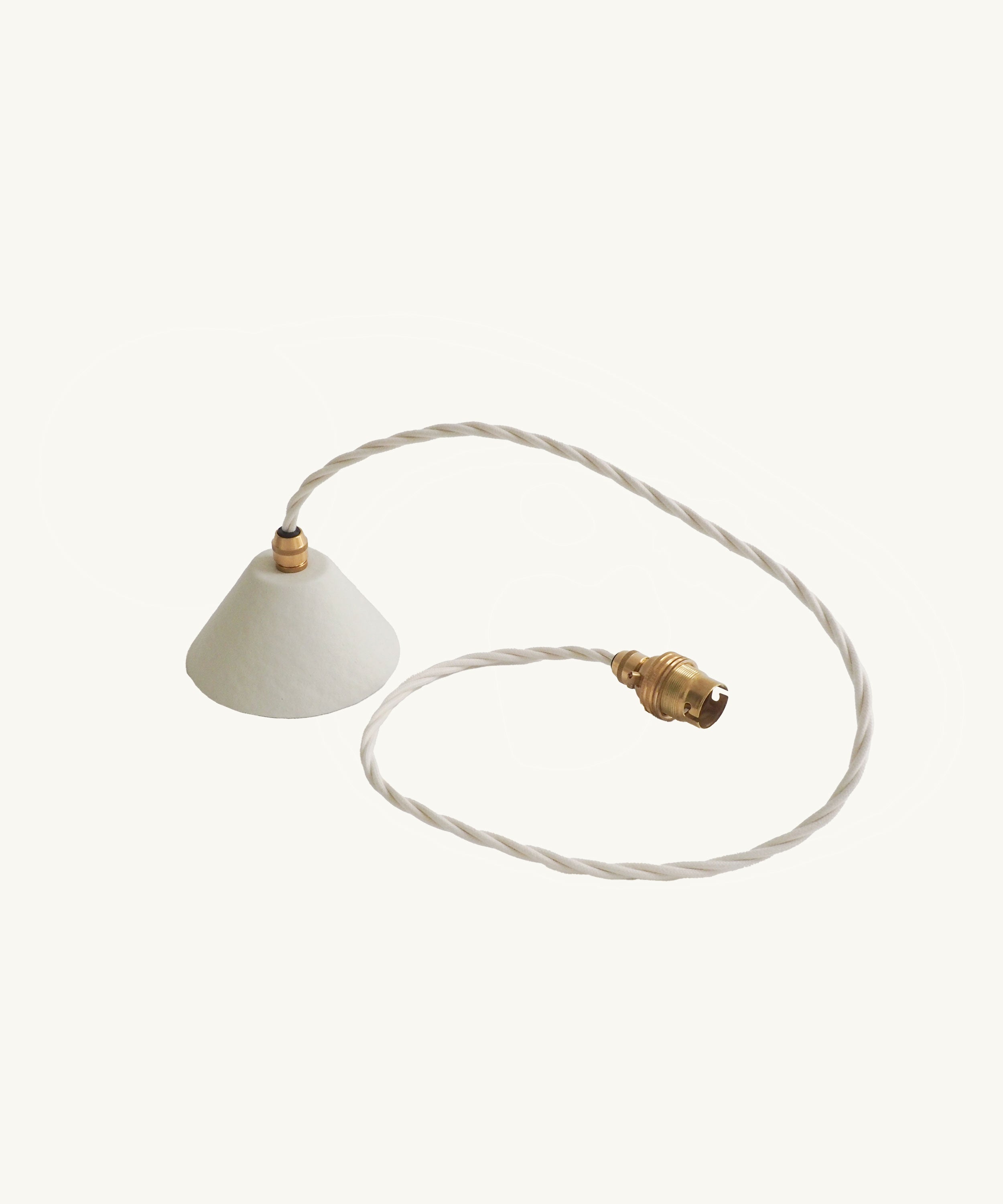 Ooli Pendant Chalk